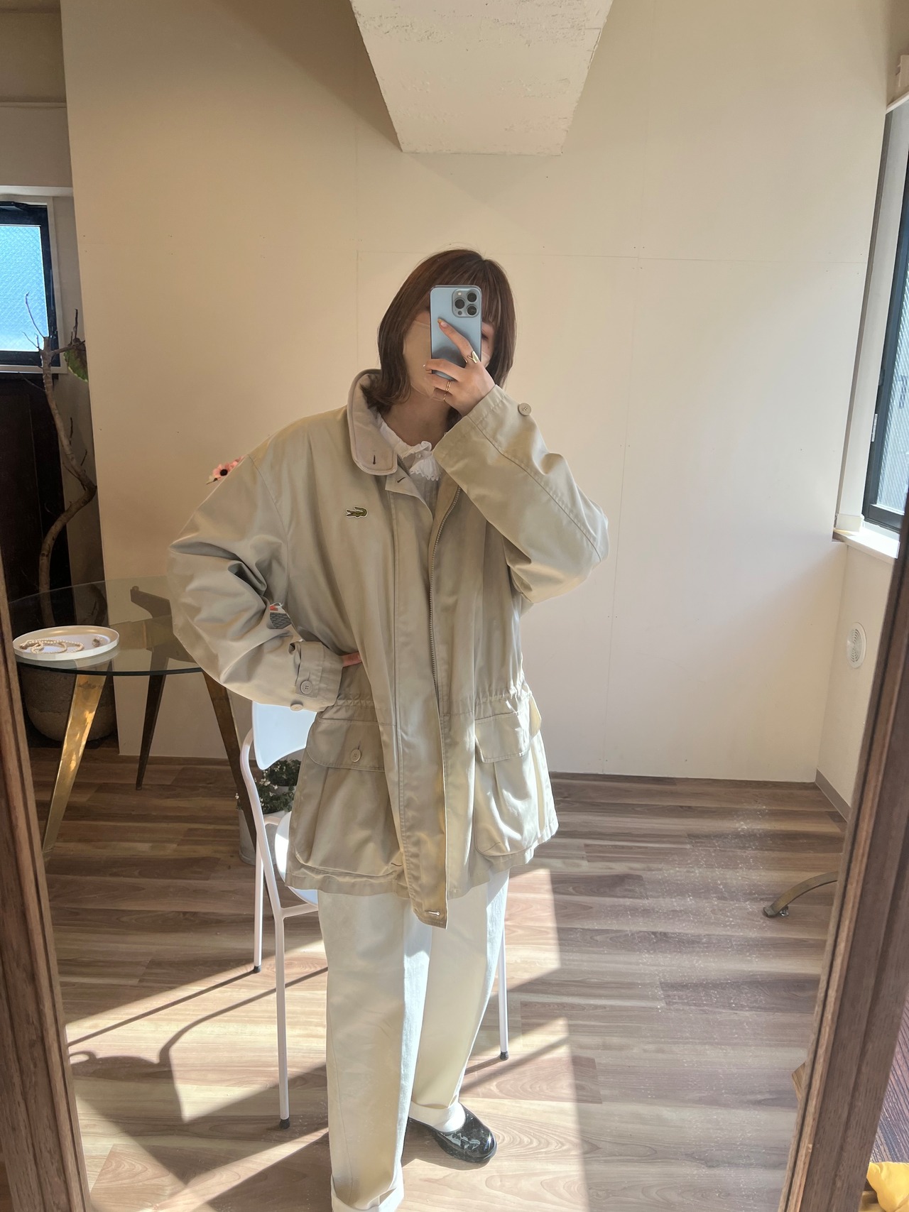 LACOSTE oversize jacket