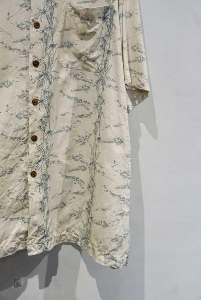 cotton silk s/s shirt