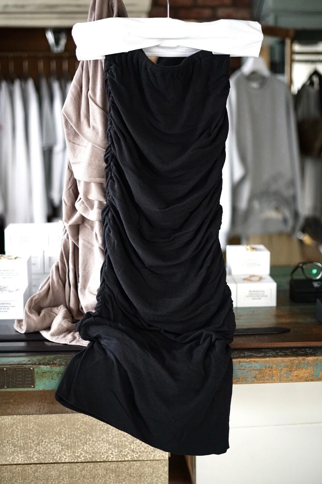 Mediam / Gather Skirt ( Mocha , Gray , Black ) | JUQUI Online