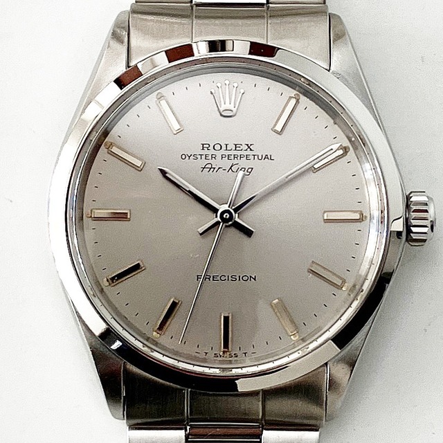 Rolex Oyster Perpetual Air King 5500 (289****) Silver Gray Dial