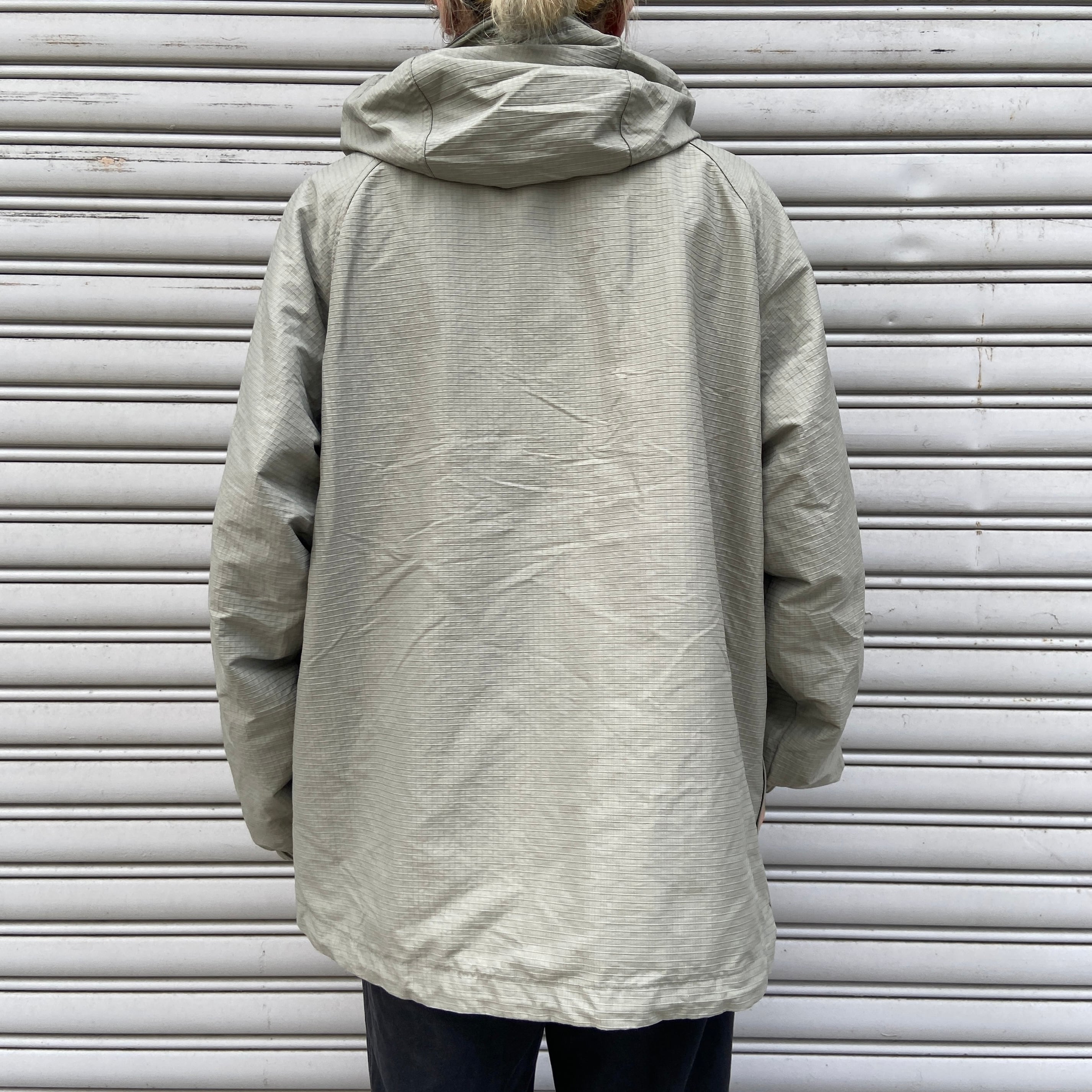 00s NIKE ナイキ アノラックパーカー テック系 ナイロン グレー 00s NIKE ナイキ アノラックパーカー テック系 ナイロン グレー