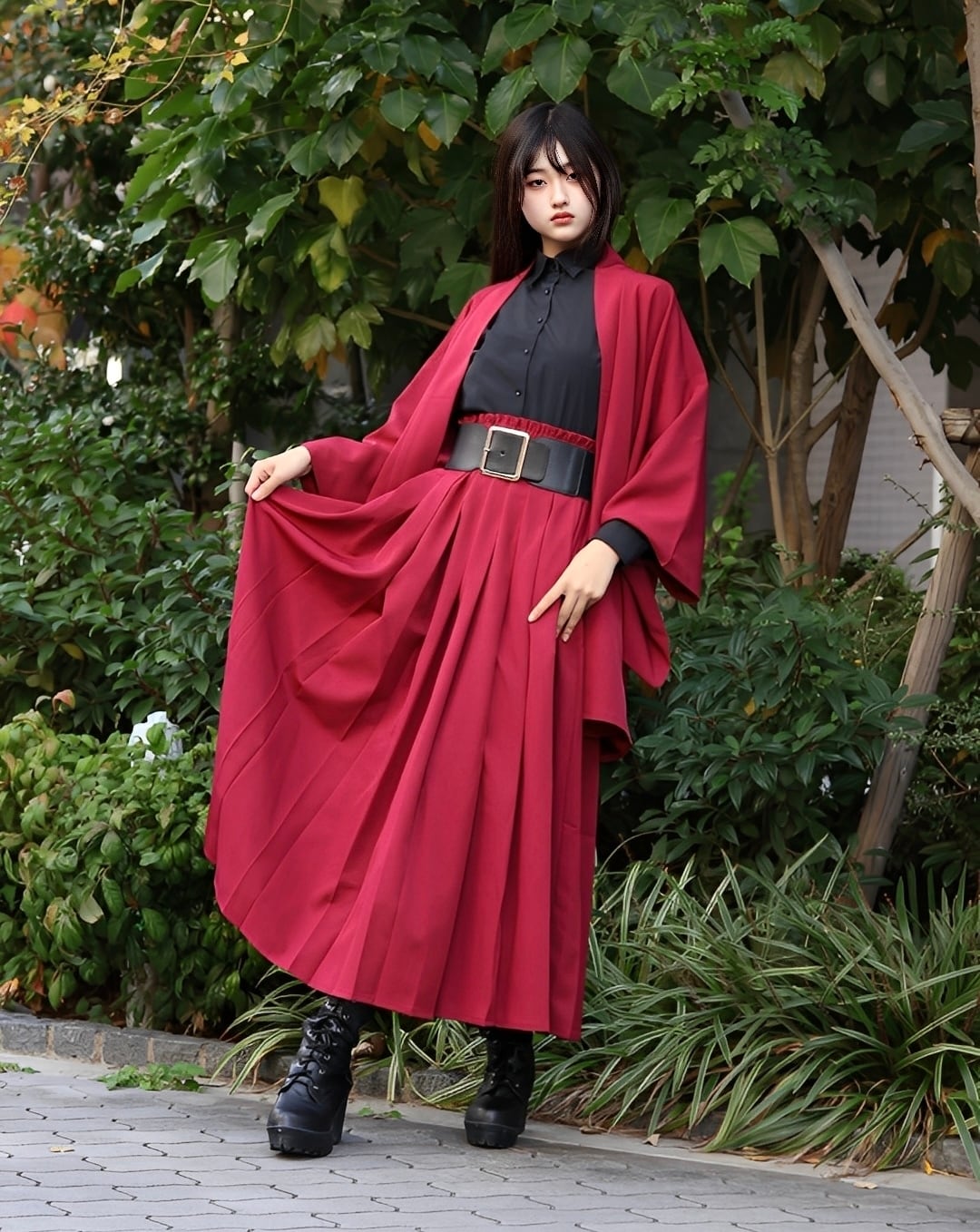 半着物 ワインレッド | MISAMARU