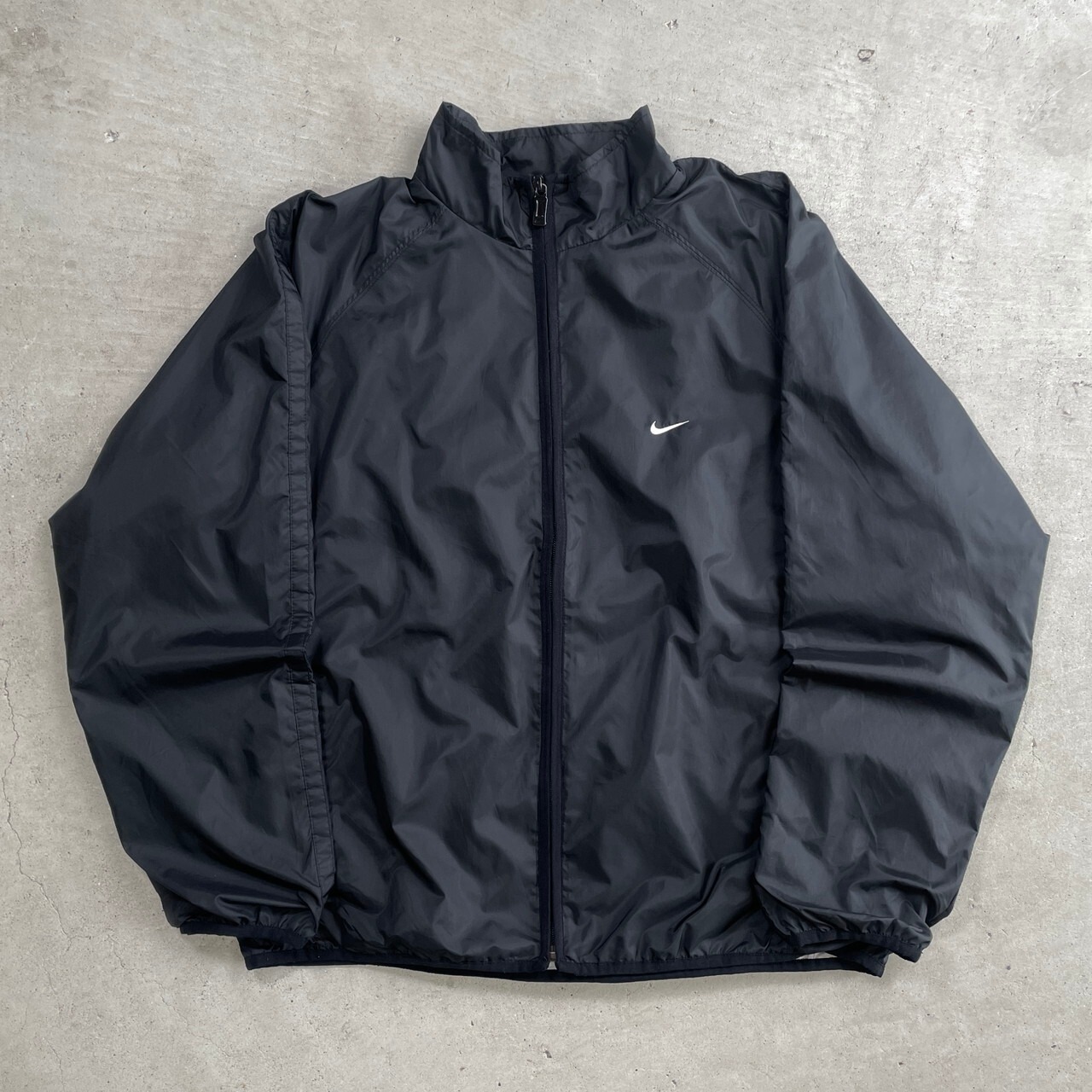 90-00年代 NIKE ナイキ ナイロンジャケット メンズL 古着 ワンポイント 