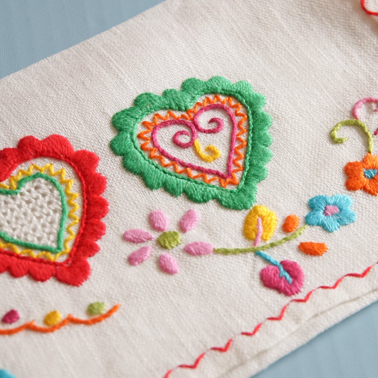 ポルトガル 伝統刺繍のポーチ 1 | Anneli folkcraft