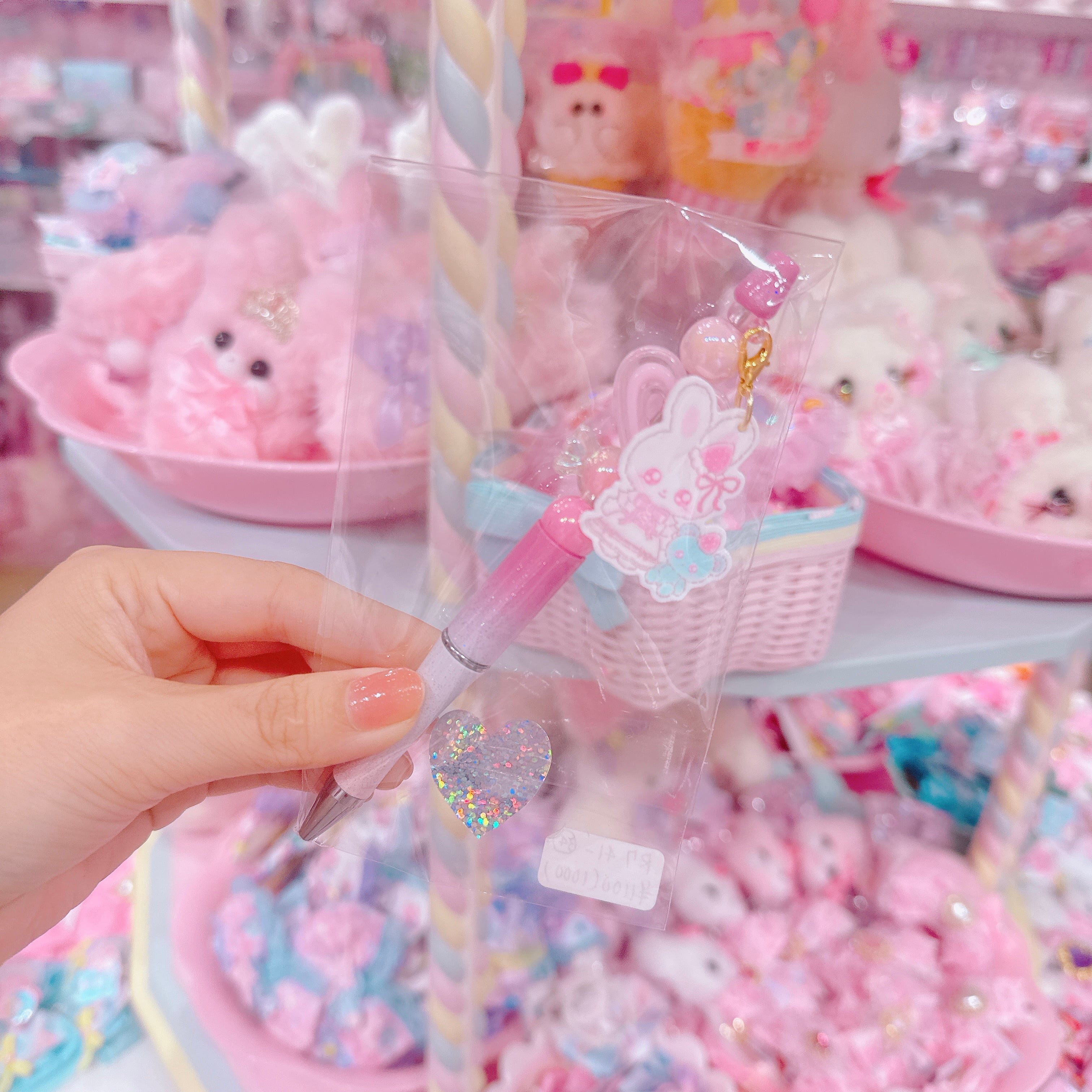 【R7】41-34チャーム付きカスタムボールペン