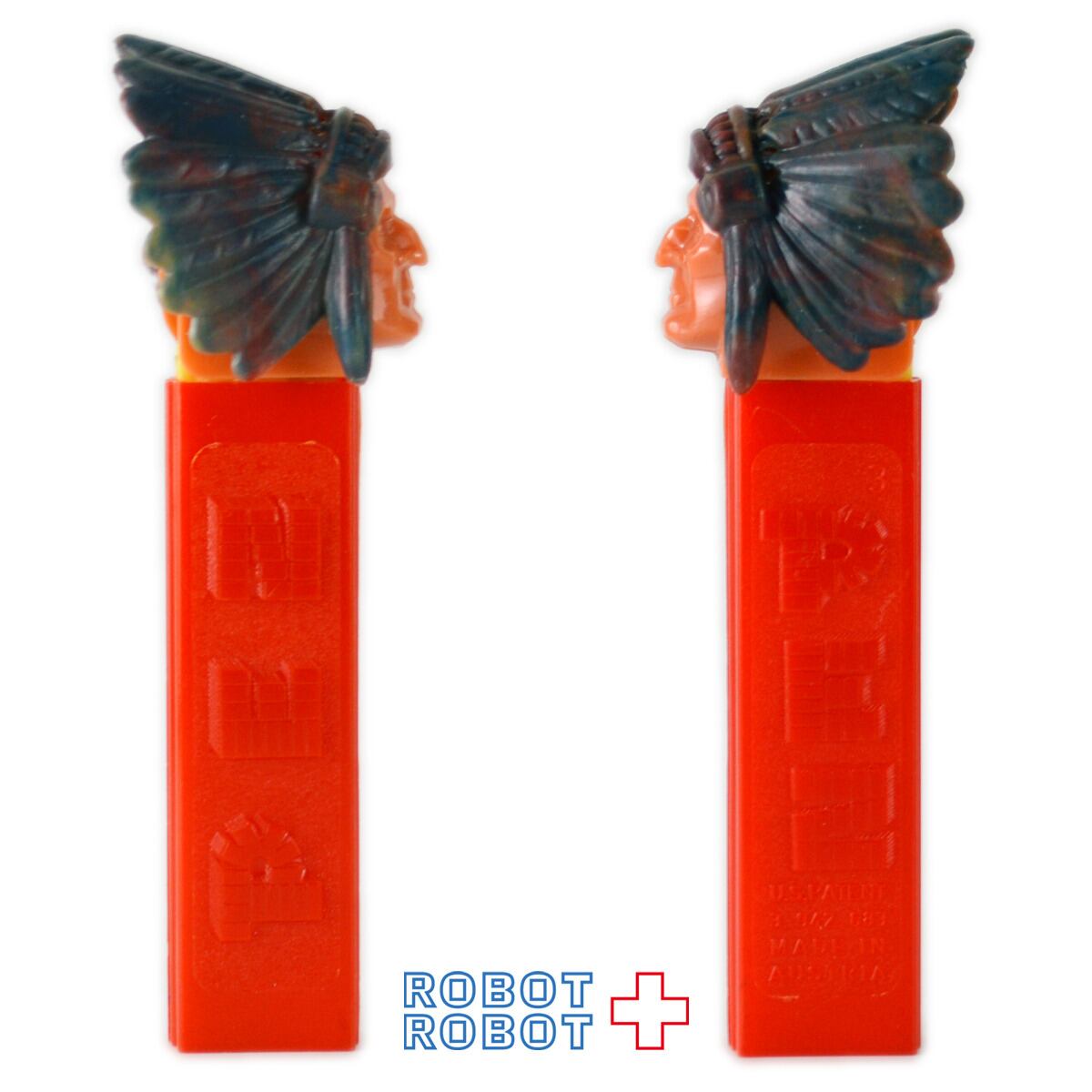 PEZ インディアン・チーフ 足なし 赤ステム 2.6 | ROBOTROBOT