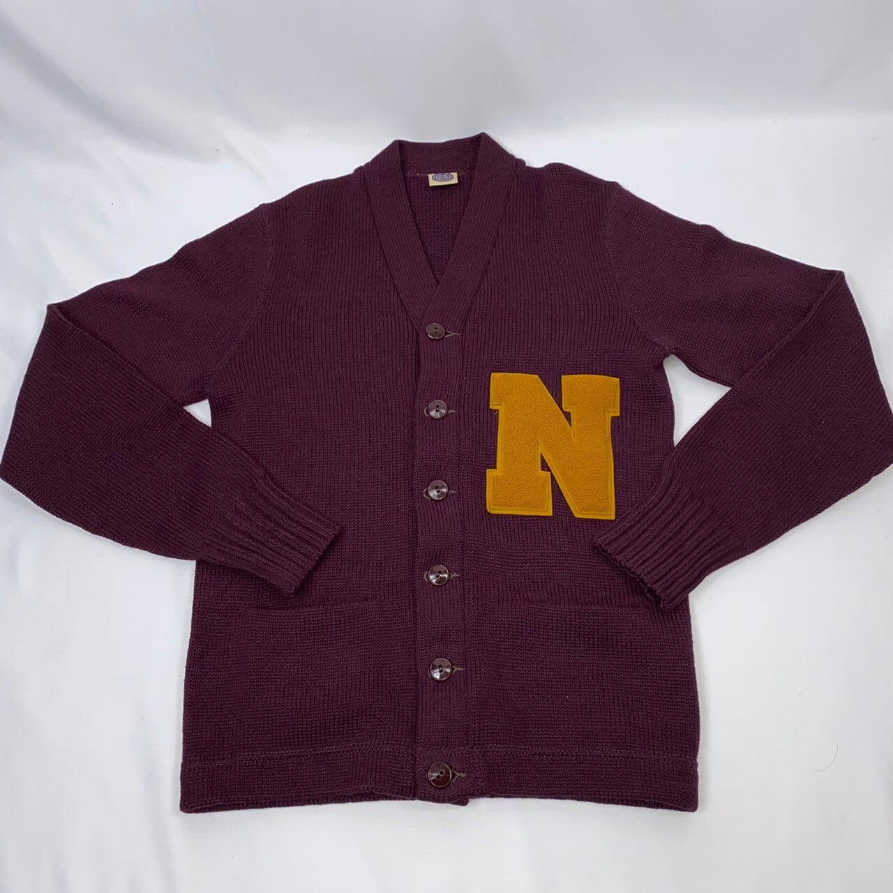 50s NELSON KNITTING MILLS CO. ウールレタードニット 50s NELSON KNITTING MILLS CO. ウールレタードニット