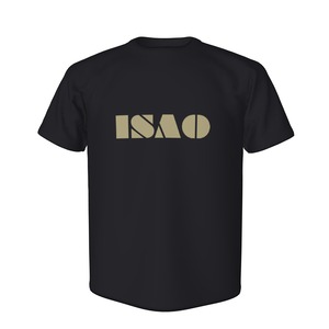ISAO Tシャツ (ブラック/ゴールド)