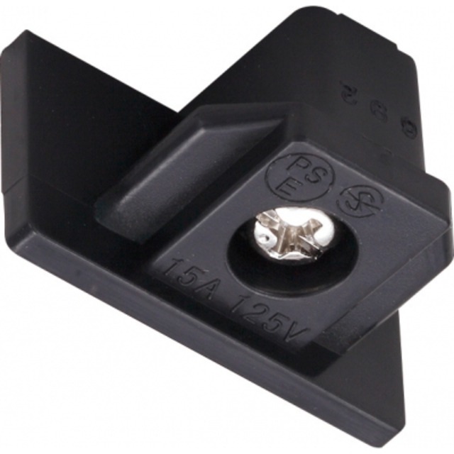 ライティングダクト用エンドキャップ ブラック