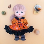 【ハロウィン企画】２段フリルワンピース（ハロウィン②）メルちゃんソランちゃん