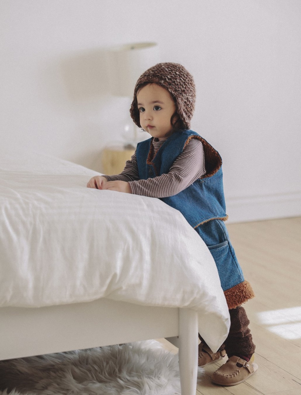 ONU［取寄］dumble denim vest 26winter