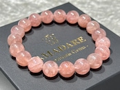 No.1969 ディープローズクォーツブレスレット