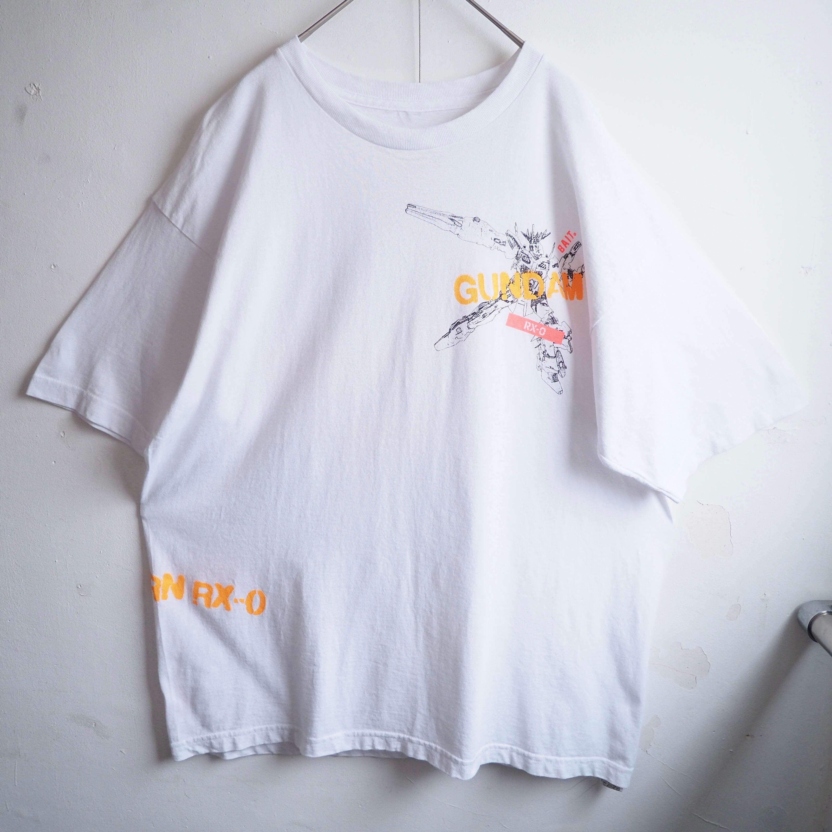 ” GUNDAM UNIVERSE ” ” BANSHEE NORN ” graphic printed loose Tee (made in Usa)