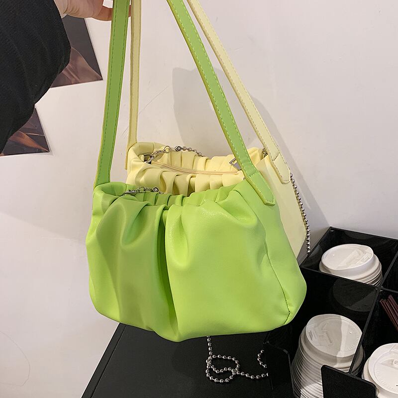 レディースサマーチェーン 夏物 スクウェア メッセンジャーバッグ 手作りハンドバック29721057789