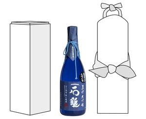 ＜紙製刀箱/Paper＞石鎚 真精 大吟醸 無濾過原酒 袋吊りしずく酒 R1BY / ISHIZUCHI Daiginjo Muroka-Genshu R1BY