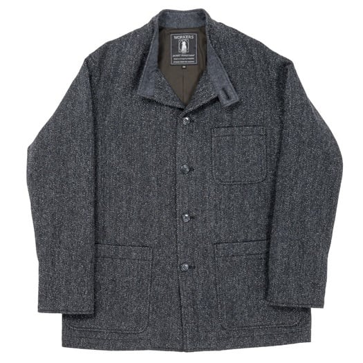 WORKERS(ワーカーズ)~Forestier, Twisted Herringbone Tweed~