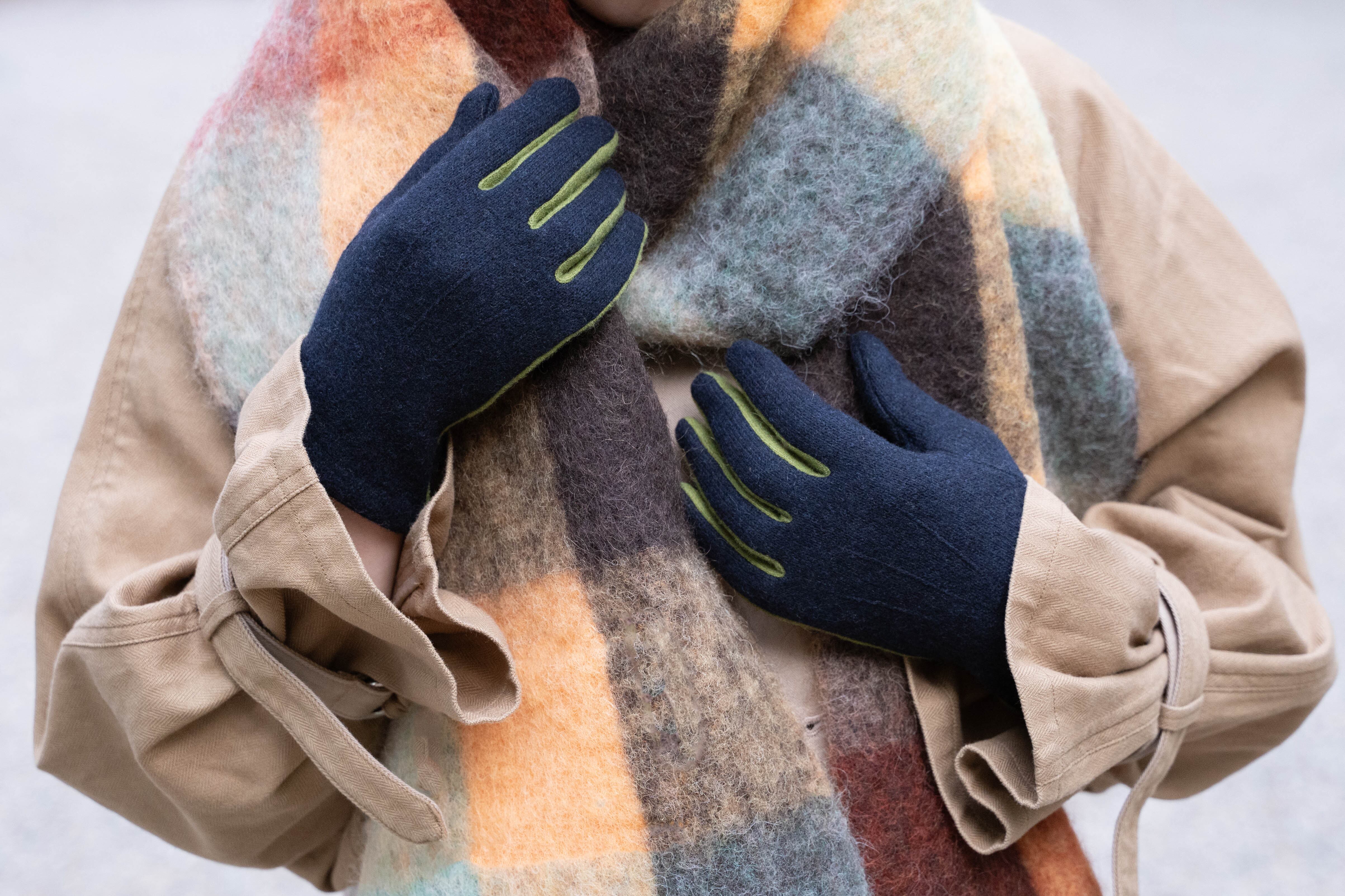 リバーシブルニットグローブ(Les-249) | 福田手袋