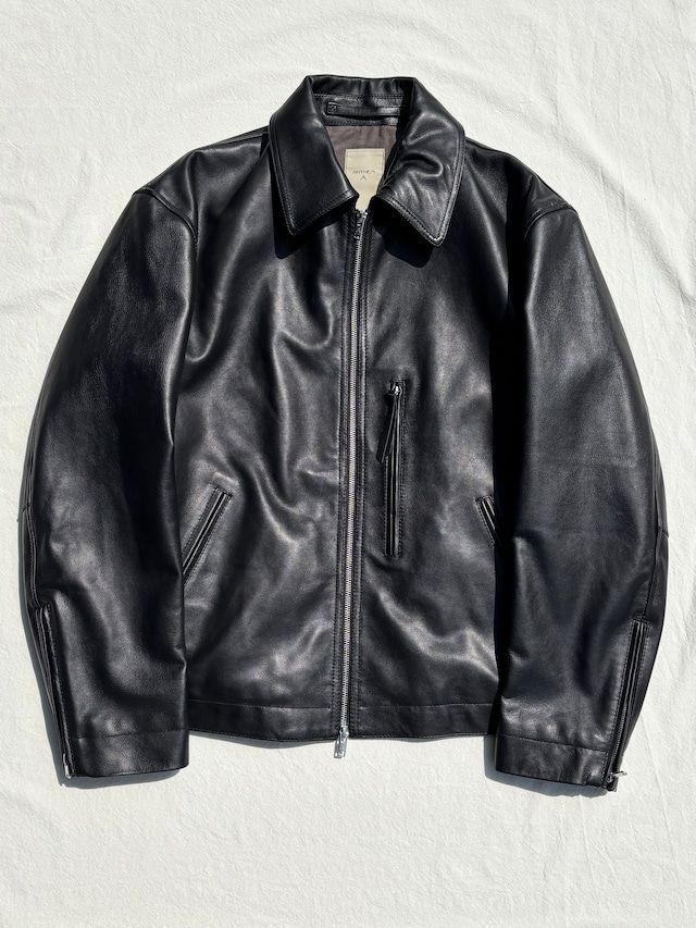 ANTHEM A / BUFFARO CARF MINIMAL RIDING JACKET (BLACK)