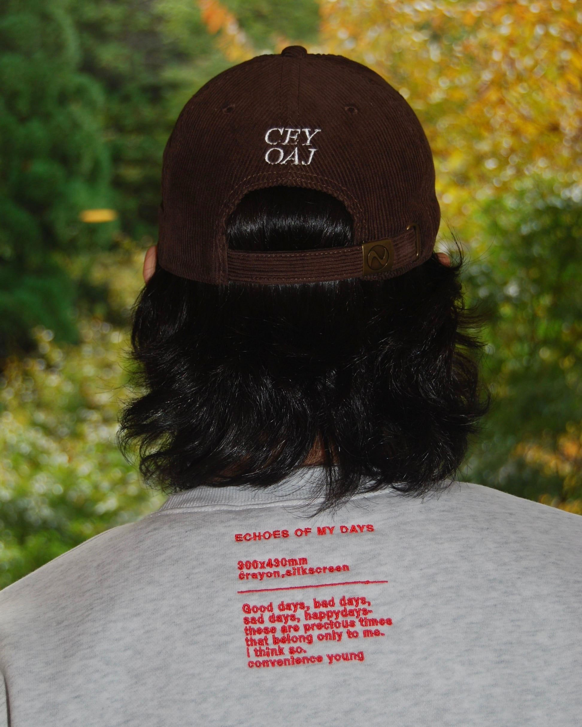 ECHOES OF MY DAYS SWEAT : ASH | CONVENIENCE YOUNG