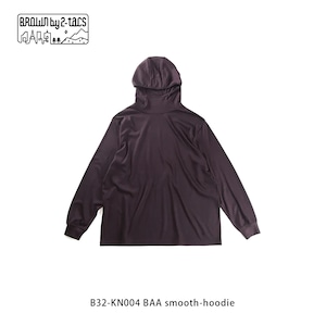 BROWN by 2-tacs　  B32-KN004 BAA smooth-hoodie