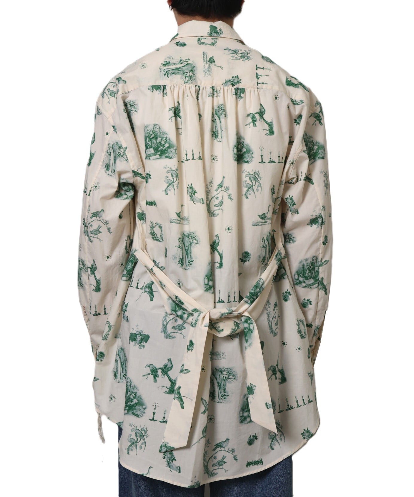 Midorikawa / MID26SS-SH05 ORGANDY WORK SHIRT(CANDLE) | AfterSchool