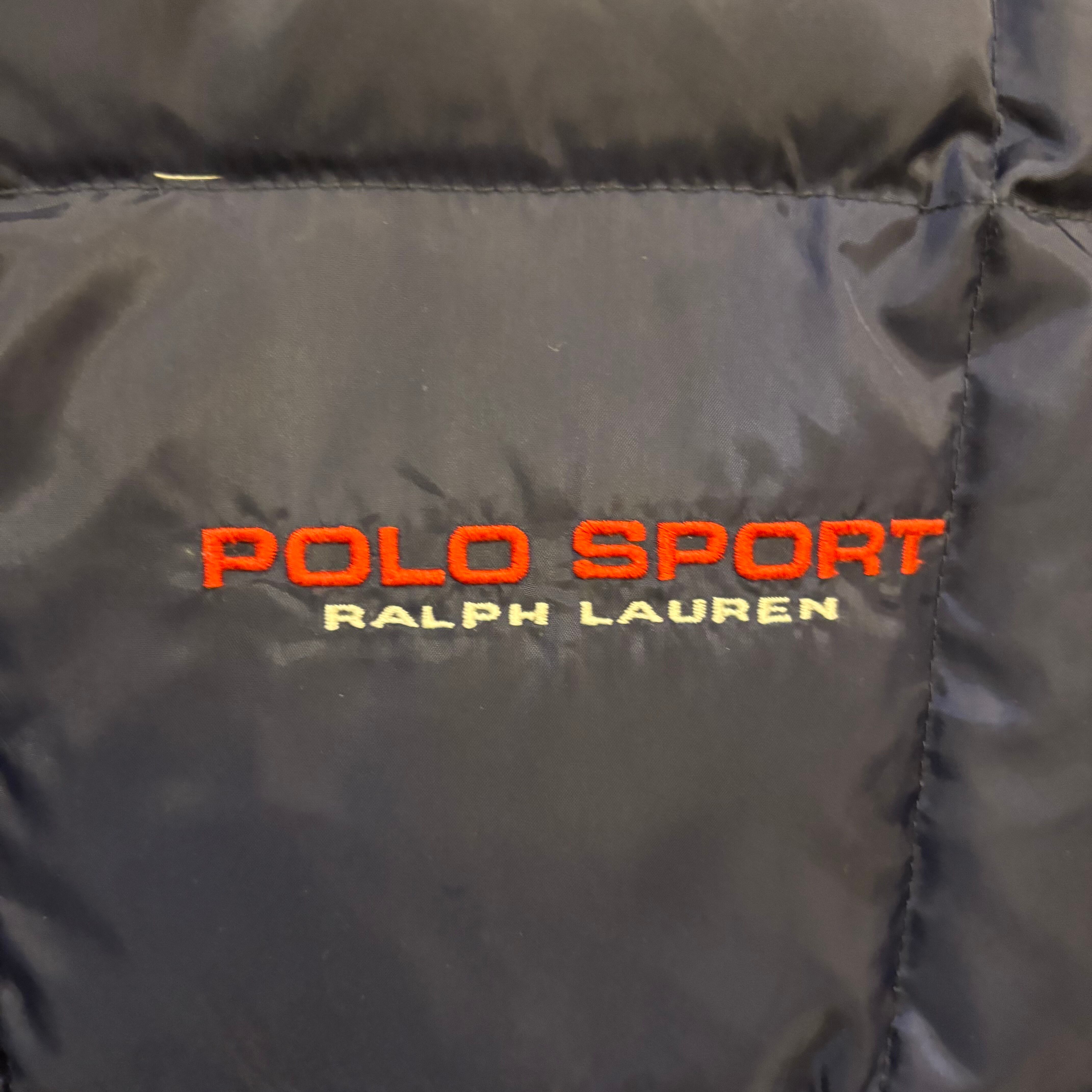 90s POLO SPORT Down Vest | VOSTOK
