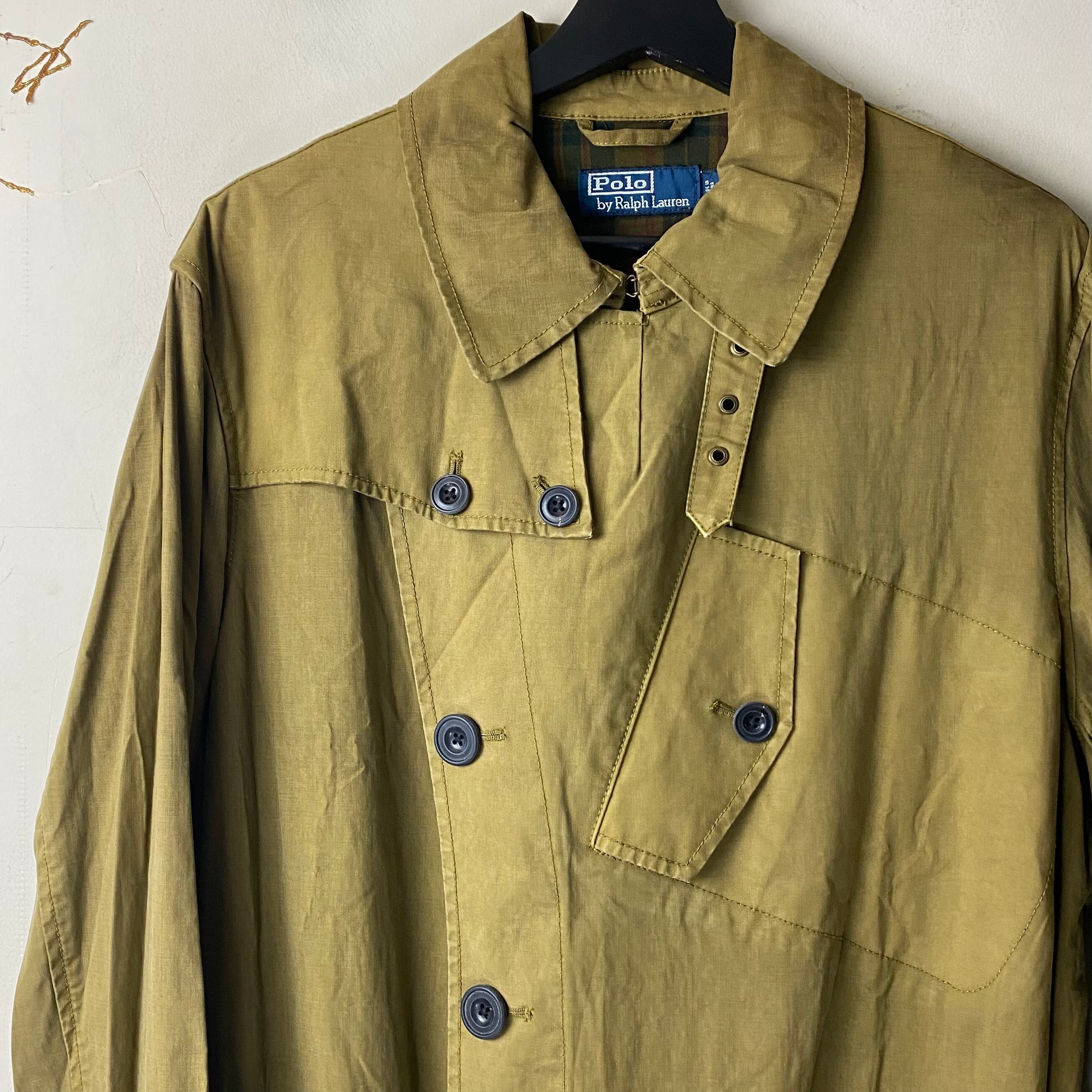 POLO by RALPH LAUREN oiled motorcycle coat | NOIR ONLINE