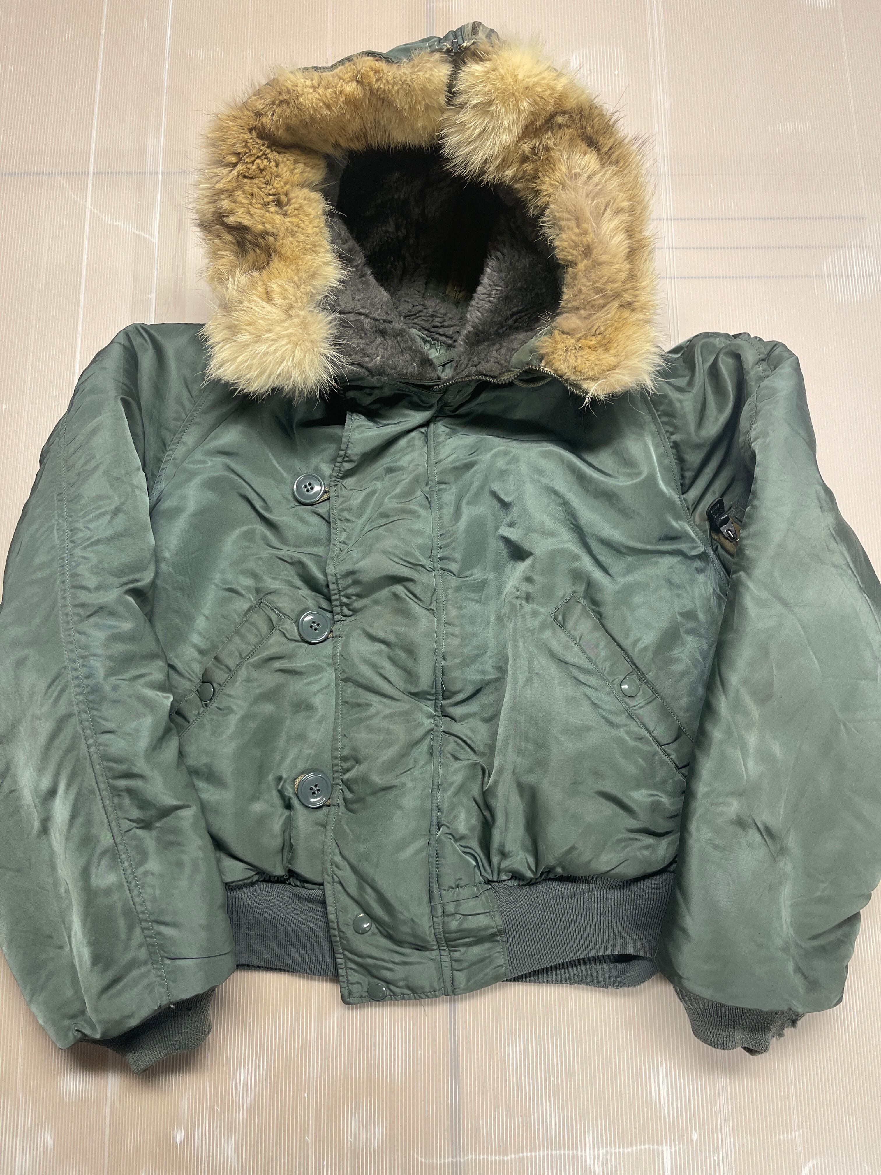 0000 XL 60s US ARMY N-2B ALPHA JACKET N-2B ジャケット ランサー