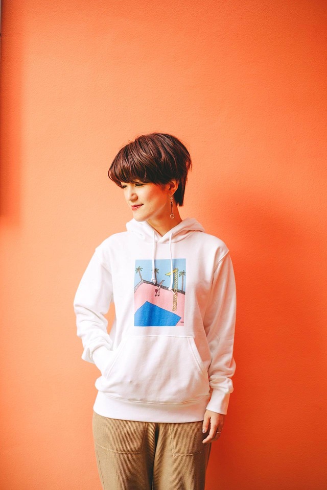 名刺交換 パーカー レッド