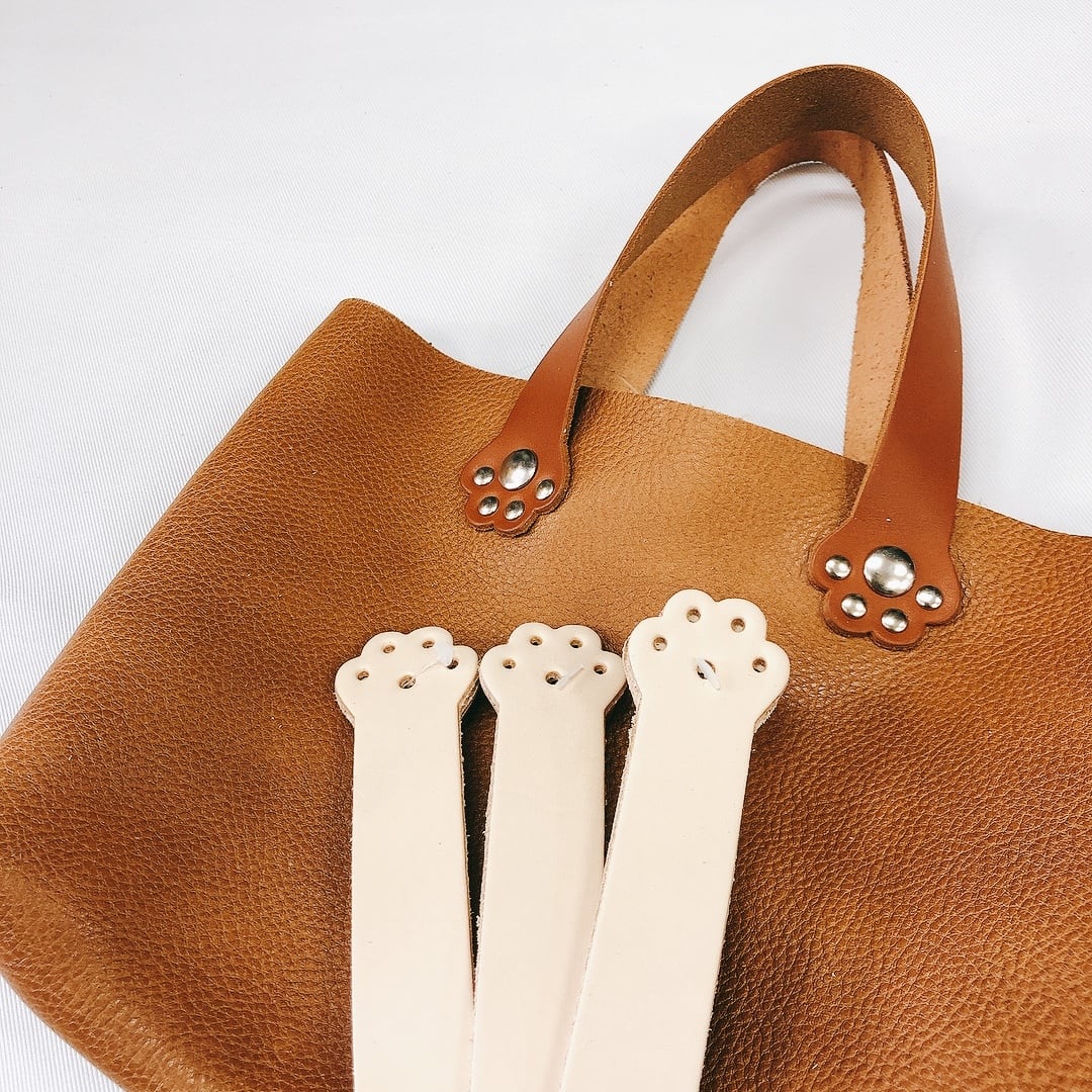 肉球レザーハンドル [33cm] [Quest / クエスト] | and leather【初心者