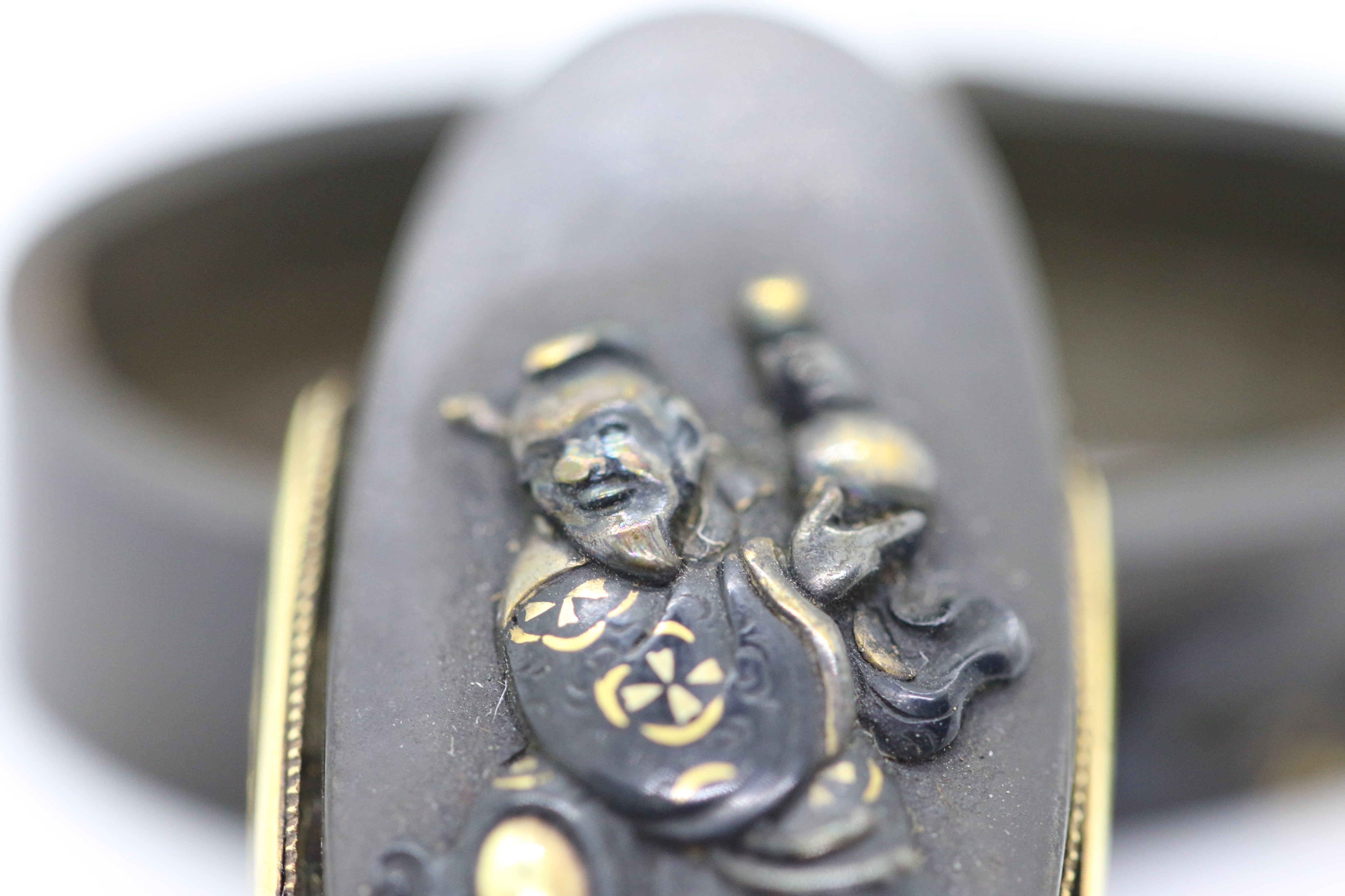 縁頭 張果老図 大江長矩 | あやかし堂