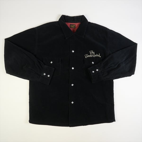 TENDERLOIN T-CORDUROY SHT S BLACK SMALL - シャツ