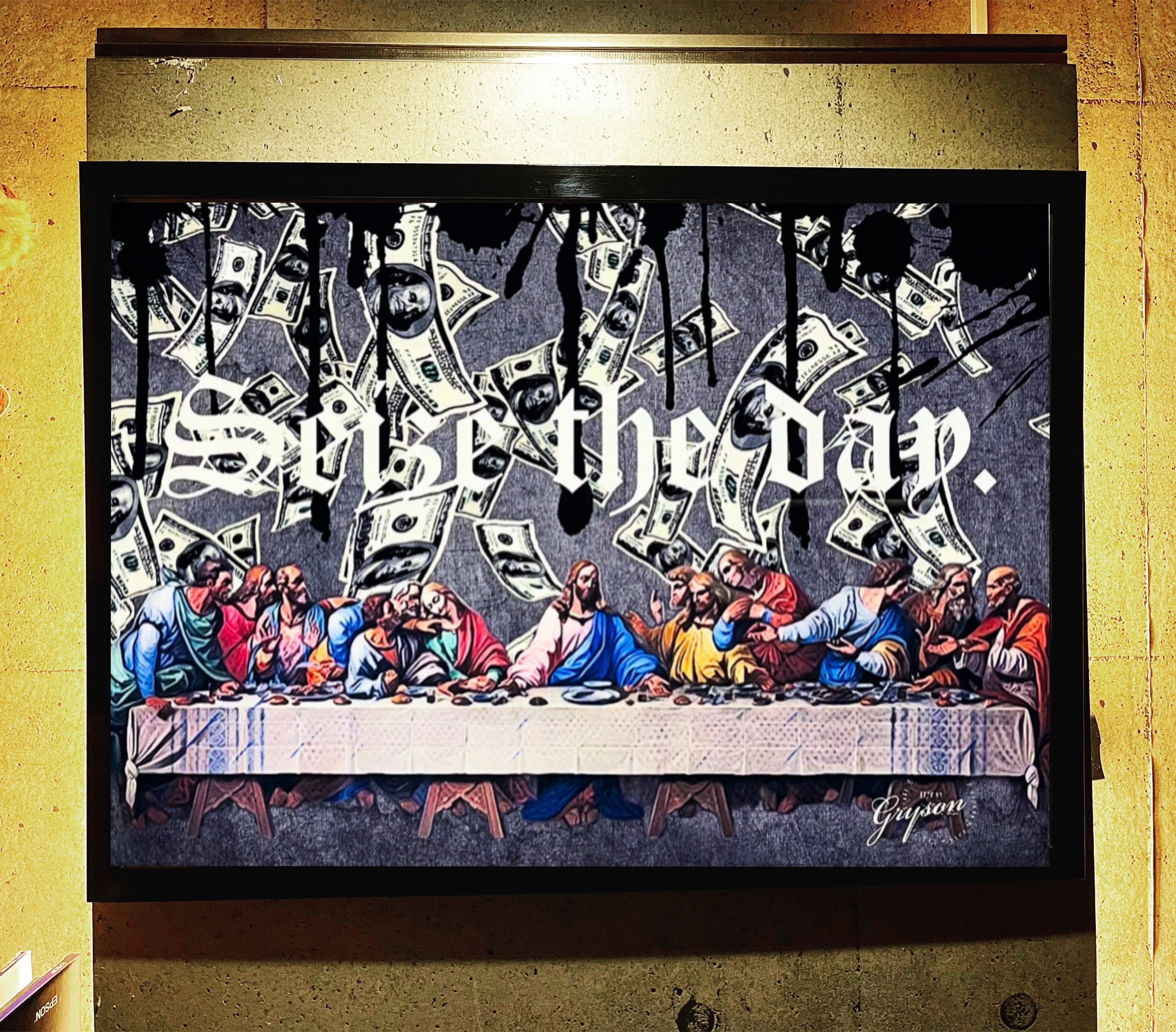 Grysonアート2.5LアルマンドFUCKパロディオマージュアート