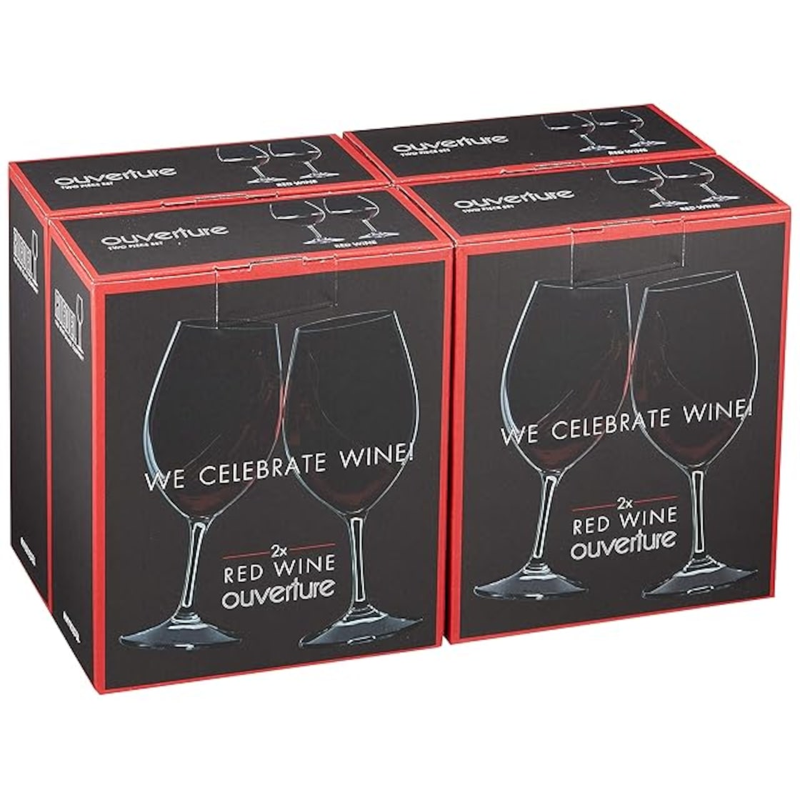 おすすめ】[正規品] RIEDEL リーデル 赤ワイングラス 8個セット 