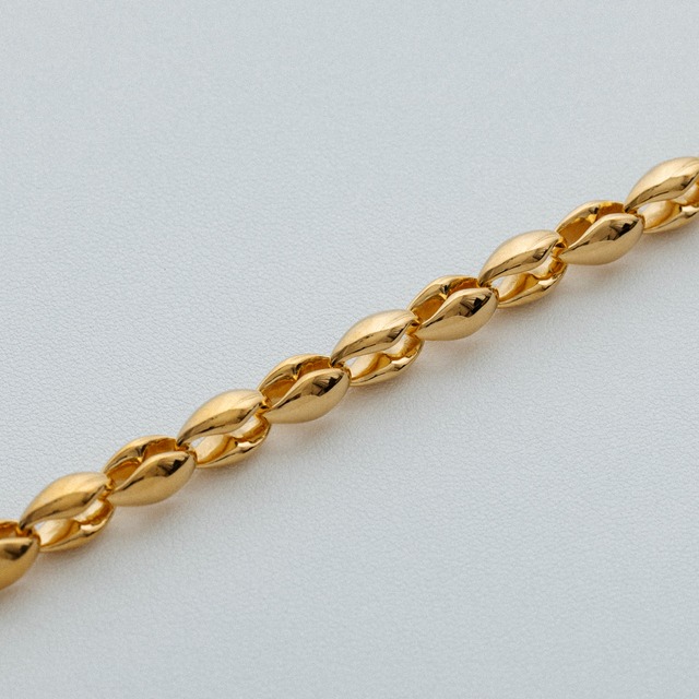 Round shape bracelet medium Gold