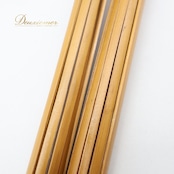 フラダンス プイリ ブラウン系 小物 小道具 茶 細め フラ ダンス タヒチアン ケース ケース付き 木製 舞台 ステージ ダンス小物 ダンス用品 レッスン 練習 イベント 艶 光沢 ペア タヒチアンダンス