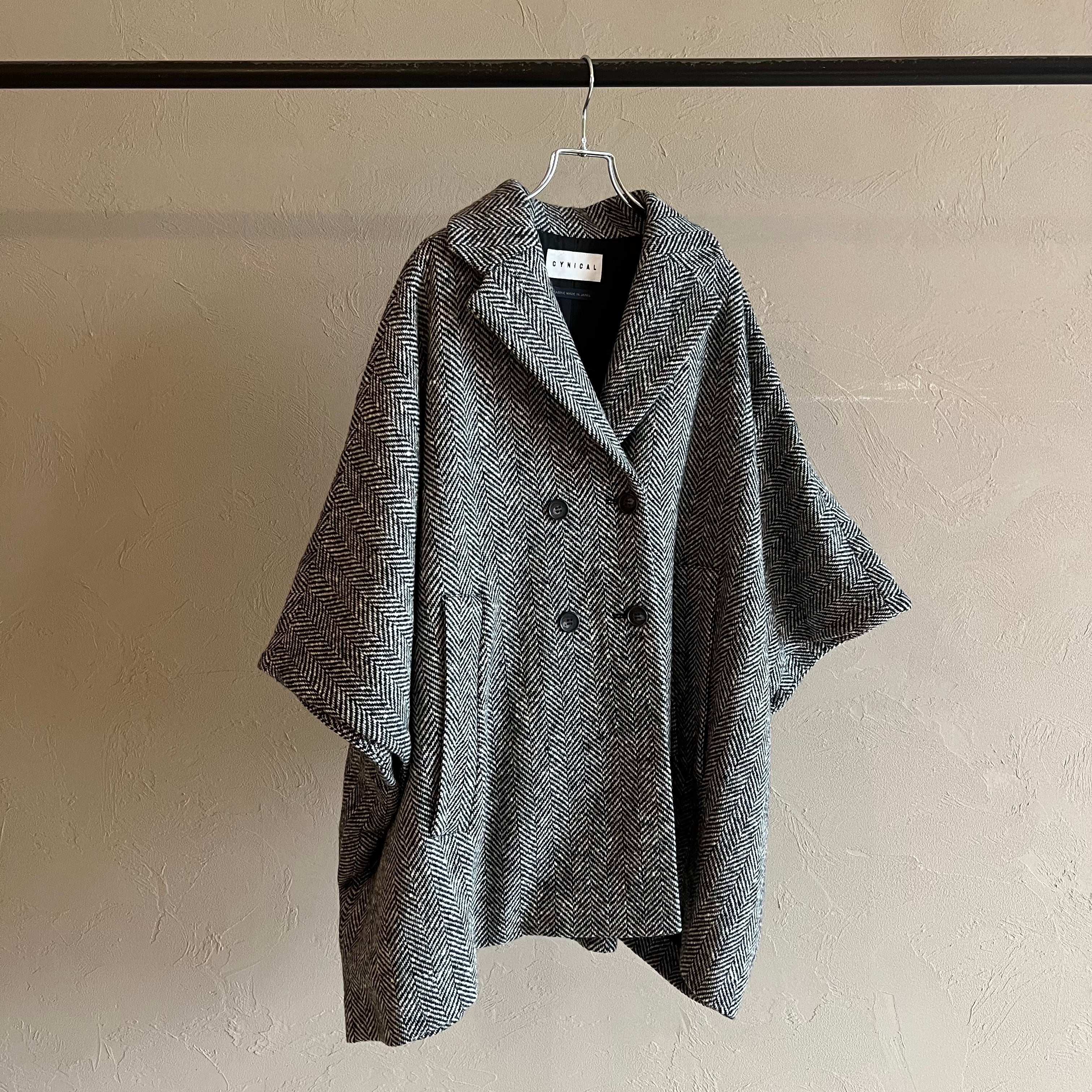 CYNICAL 】ヘリンボーンポンチョコート | valance 福井｜レディース