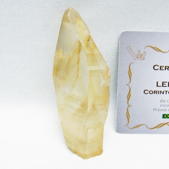 レムリアンシード シトリンクォーツ 原石 ブラジル ミナスジェライス州 コリント産 一点物 171-7307