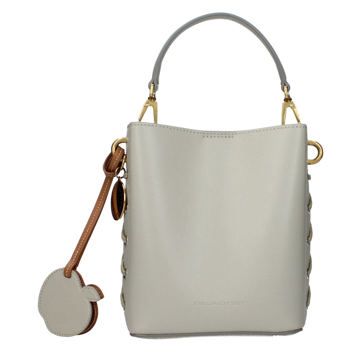 【新品】STELLA MCCARTNEY ステラマッカートニー レディース ハンドバッグ フェイクレザー グレー 7B0093WP03801505