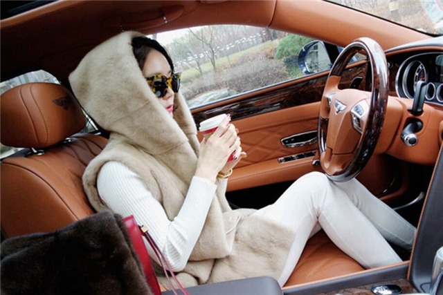 新作 秋冬 ベスト ロングセクション ベスト カジュアル 気質 sweet系 模造ヒル 毛皮 エレガント コート