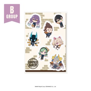 #コンパス 戦闘摂理解析システム × R Baker   アクリルシールセット 【A・B・Cグループ】