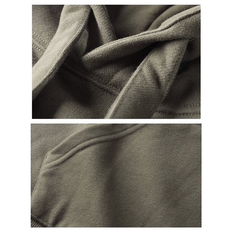 ★HOODED LETTER EMBROIDERY PULLOVER　　　A0872