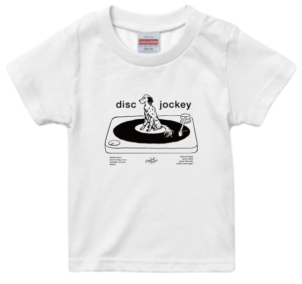 キッズサイズ　disc jockey T