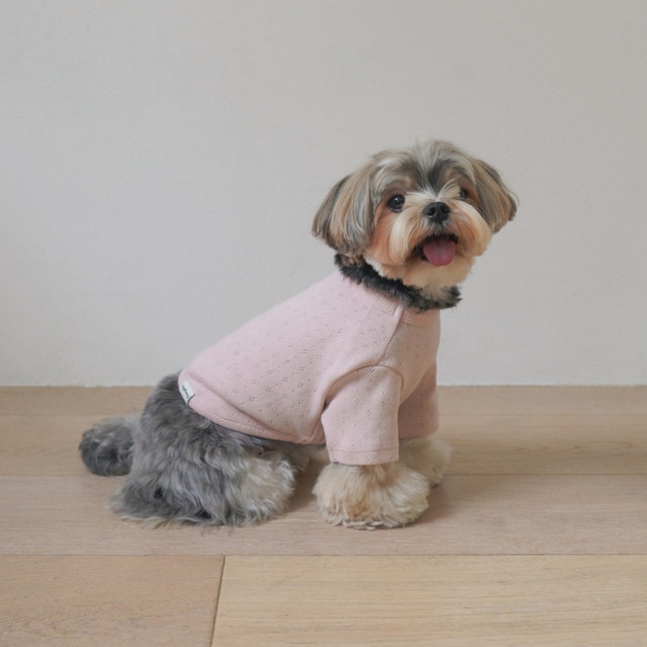 【即納｜一部予約】[ togethering ] Eyelet Crop T-shirt｜Pink - 4