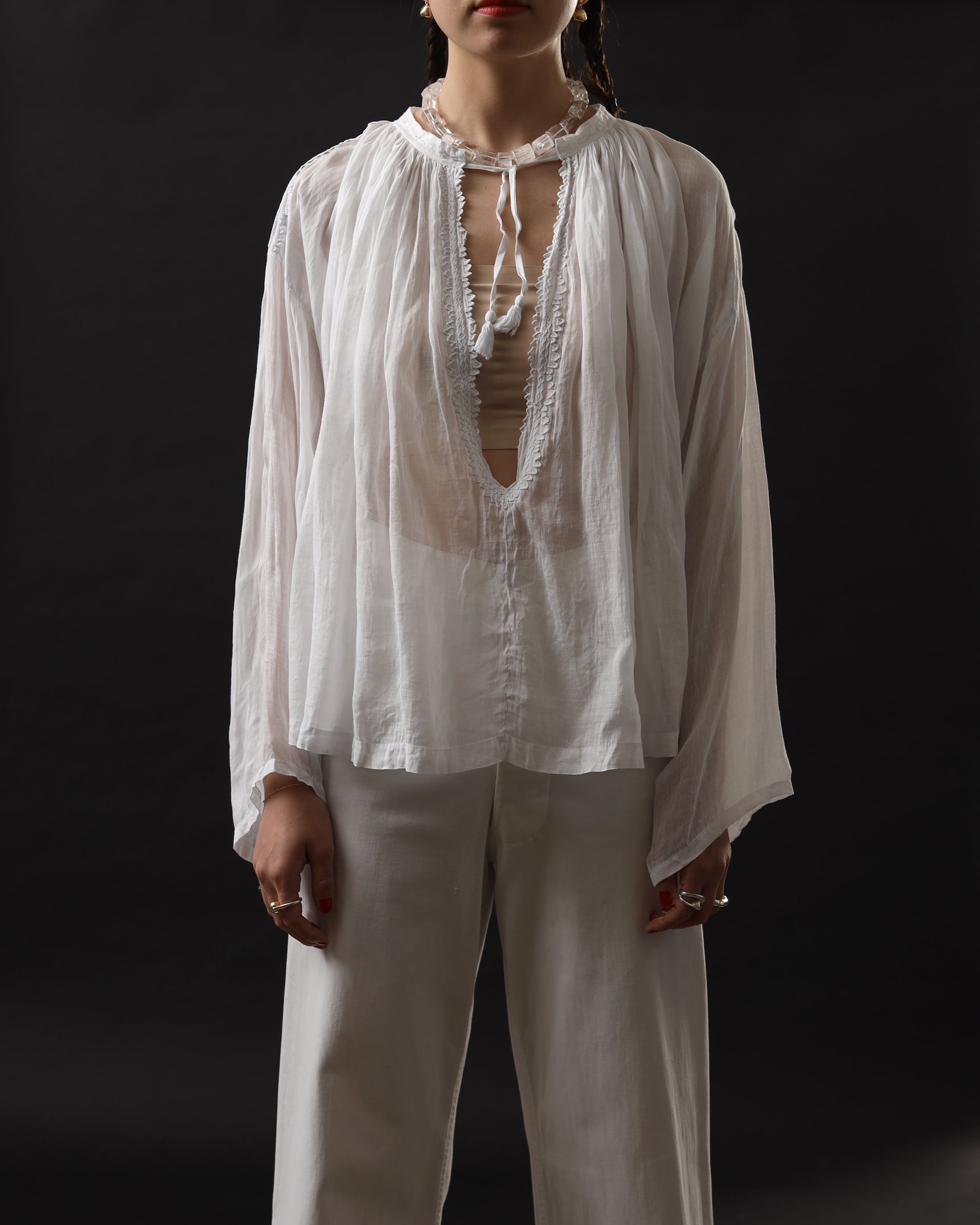 1900-1930's Antique / Church Smock - 46 | Witty Vintage