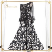 社交ダンス 衣装 スタンダード ドレス ワンピース レッスンウェア パーティドレス ICHIOKU イチオク 白 ブラック系 ホワイト系 レース 黒 フラワー柄 シック デザイン エレガント 上品 パーティー おしゃれ 伸縮性 通販 レディース コスチューム 結婚式 ダンスウェア 発表会 体型カバー おすすめ 清楚感