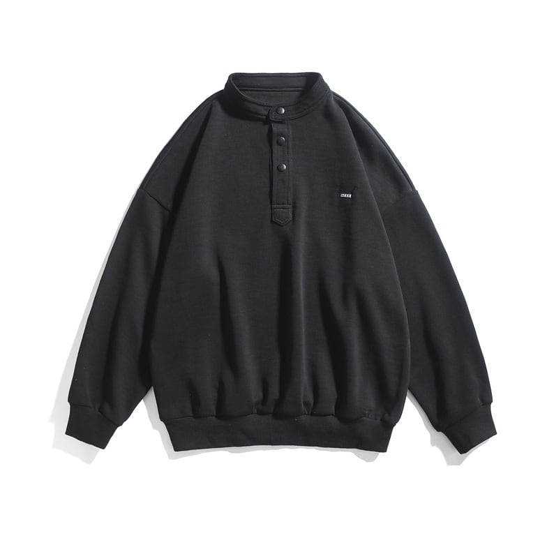 ★LOOSE ROUND NECK SWEATER　　02034