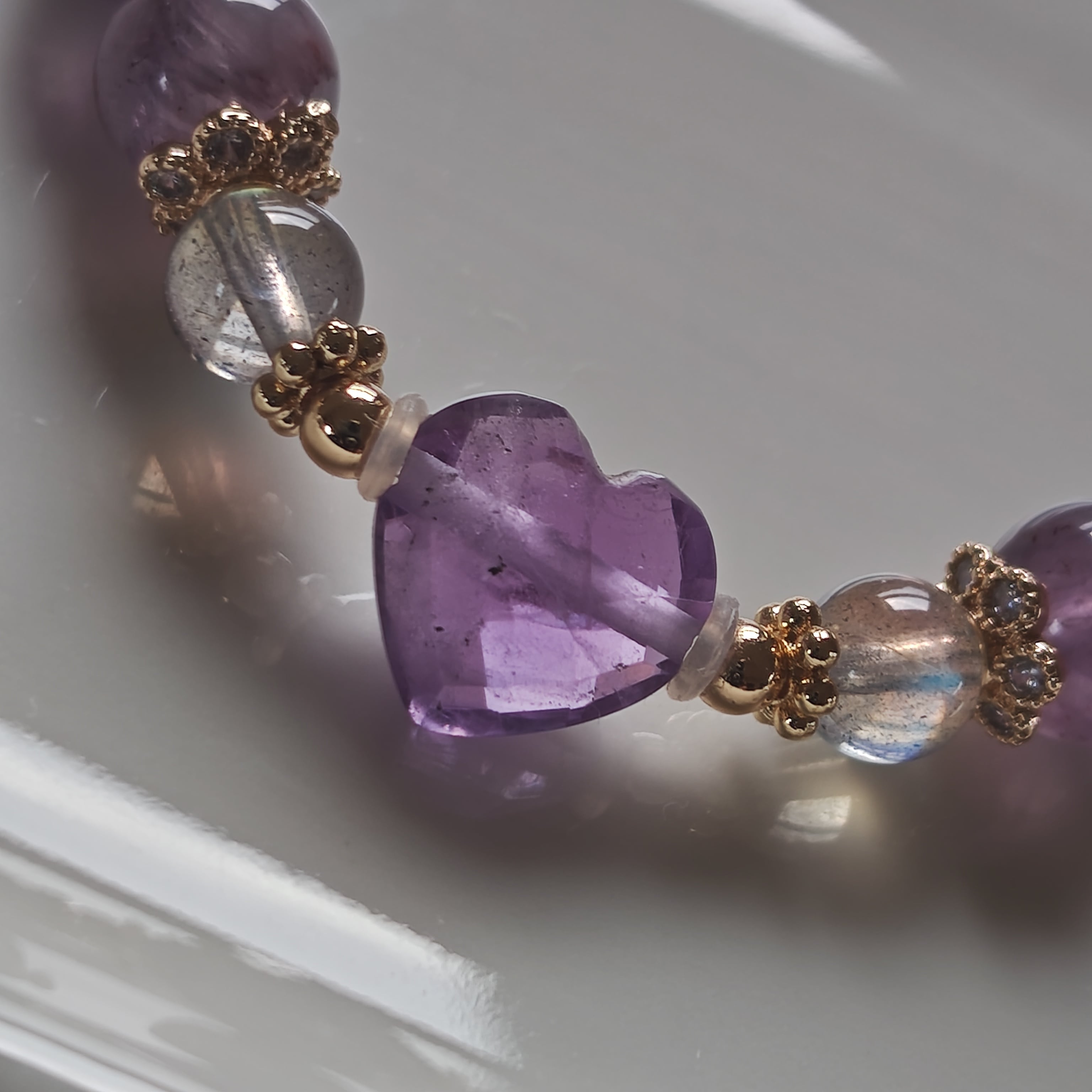 新作✩ムーン♡ガネーシャ✩キラキラホワイトマイカ✩ヒデナイト