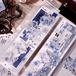 新作予約☆YB138B｜小白家【樱花雨】型抜き 貝殻光加工 マスキングテープ / PETテープ