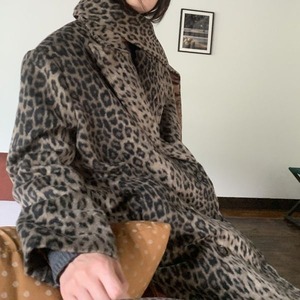 Leopard Long Coat 502003